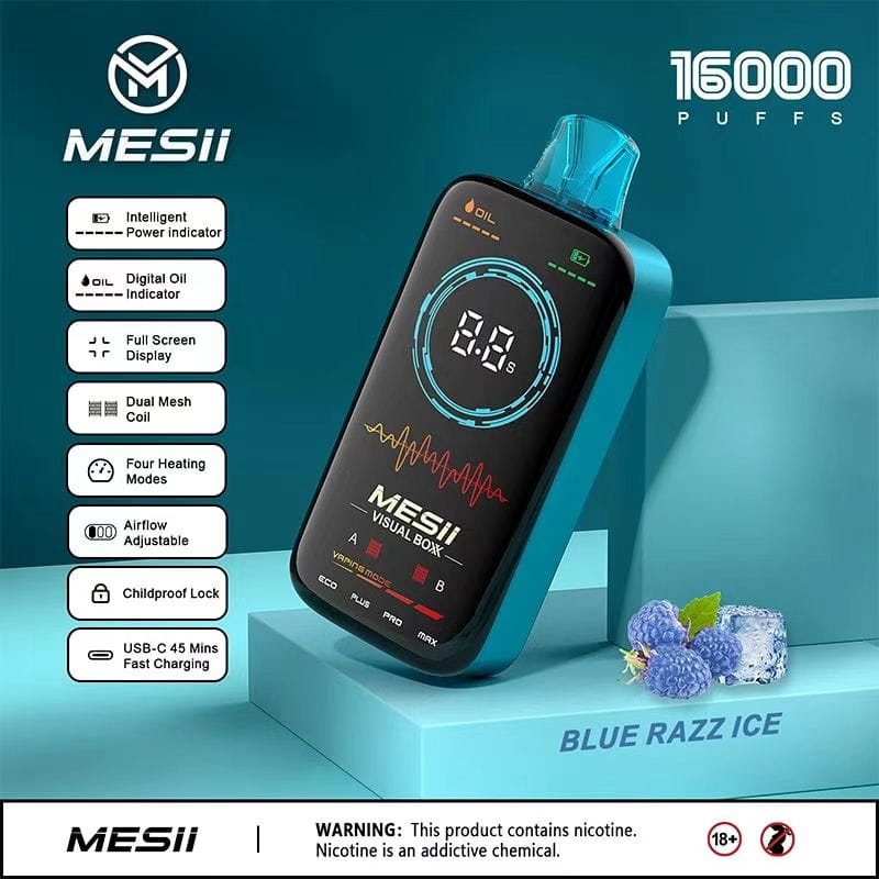 Hot Vape MESii VISUAL BOX 16000 впръсквания