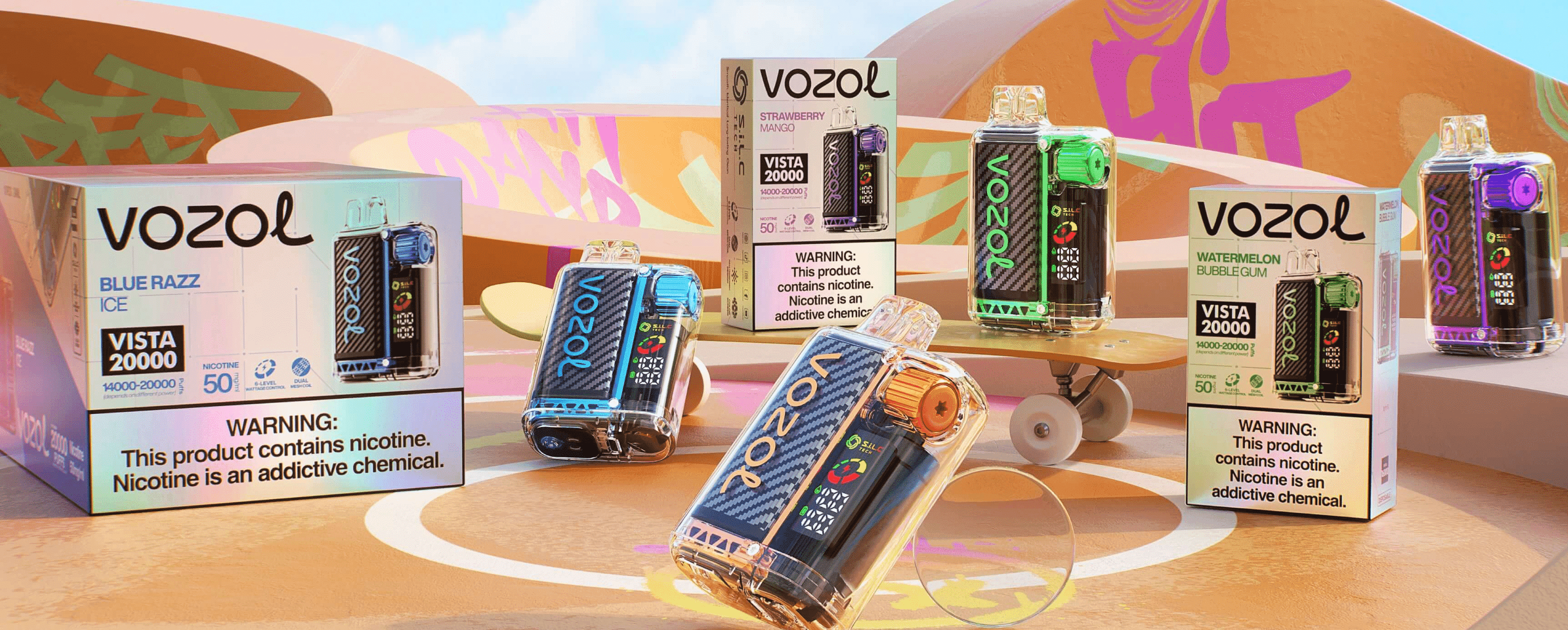 VOZOL VISTA 20000 Puffs Top Venda Vape