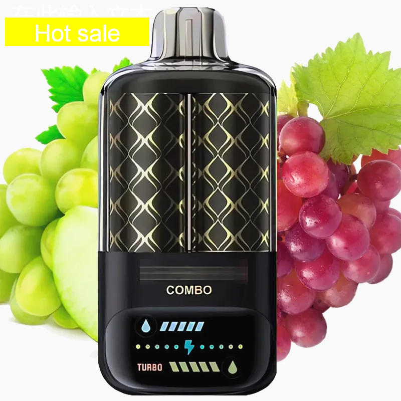 KOMBO Elfbara 25000 PUFFS Green Grape Grape