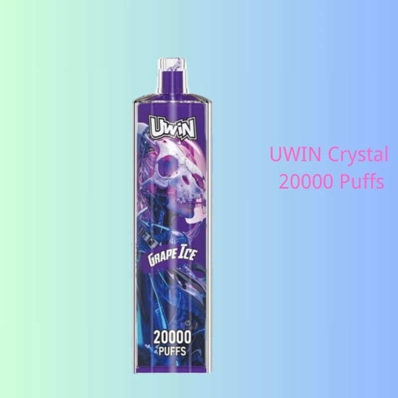 UWIN VAPES HOOKAH Crystal 20000 Puffs Grape ice