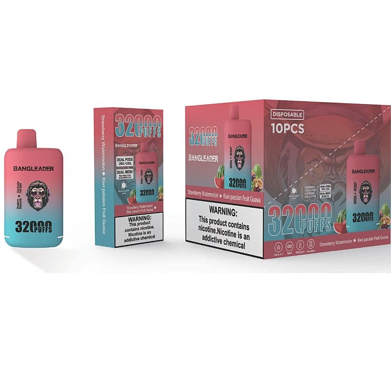 Bang Leader 32K Puff Double Flavor Mesh Coil Disposable Vape Wholesale