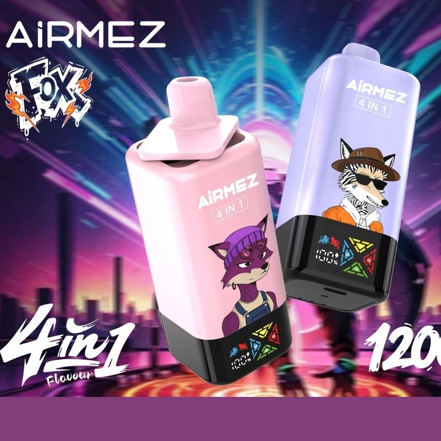 Osta Airmez FOX 4-in-1 laetav vape 120000 suitsu odava hinnaga