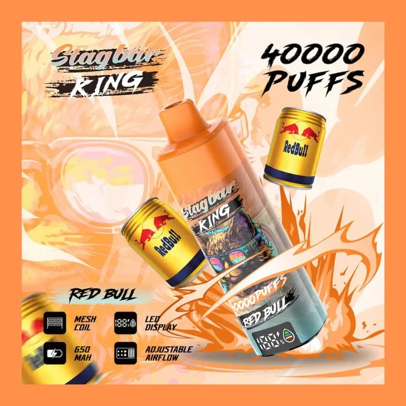 STAG BAR King 40K Zaciągnięć Gorąca Sprzedaż Jednorazowy Vape