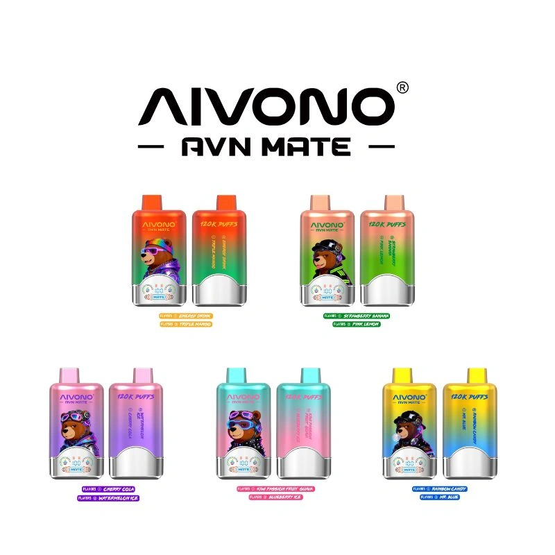 AIVONO Mate Egyszer használatos Vape 120000 Puffs Modern Dizájn Magas Puffszám Vapes