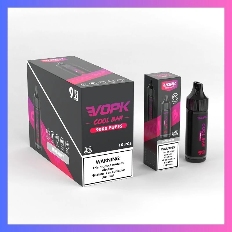 Commandez en ligne en gros le VAPORISATEUR VOPK COOL BAR 9000 Puffs Directement de l'usine