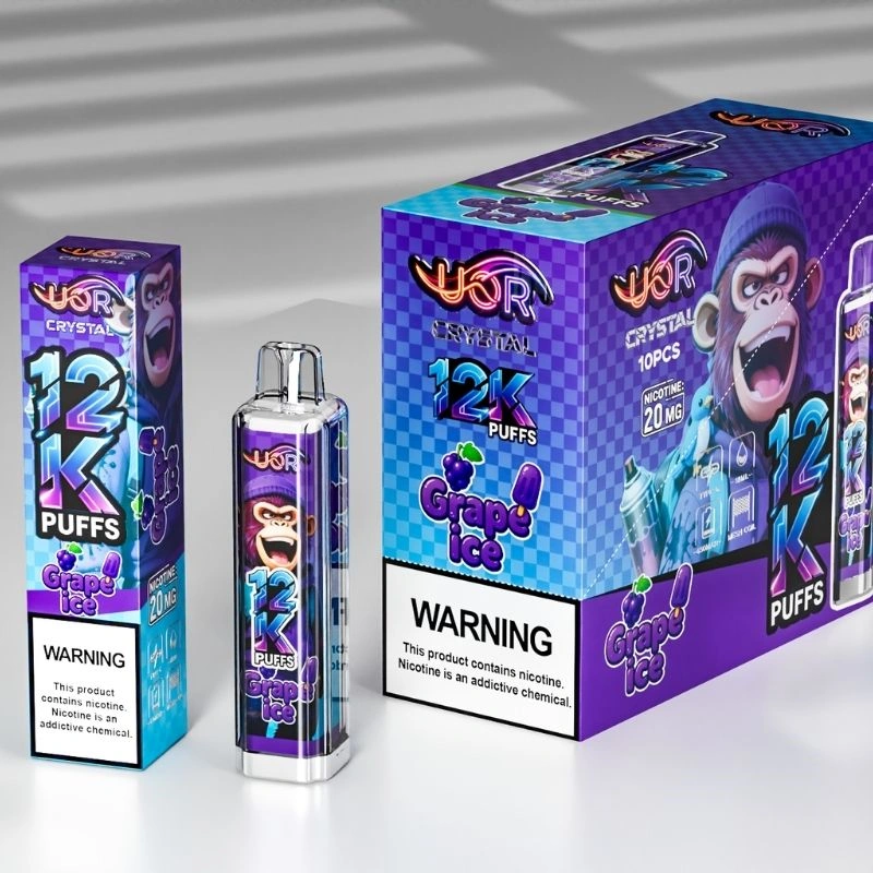 Premium UOR Crystal Disposable Vape 12000 Puffs Bulk Order