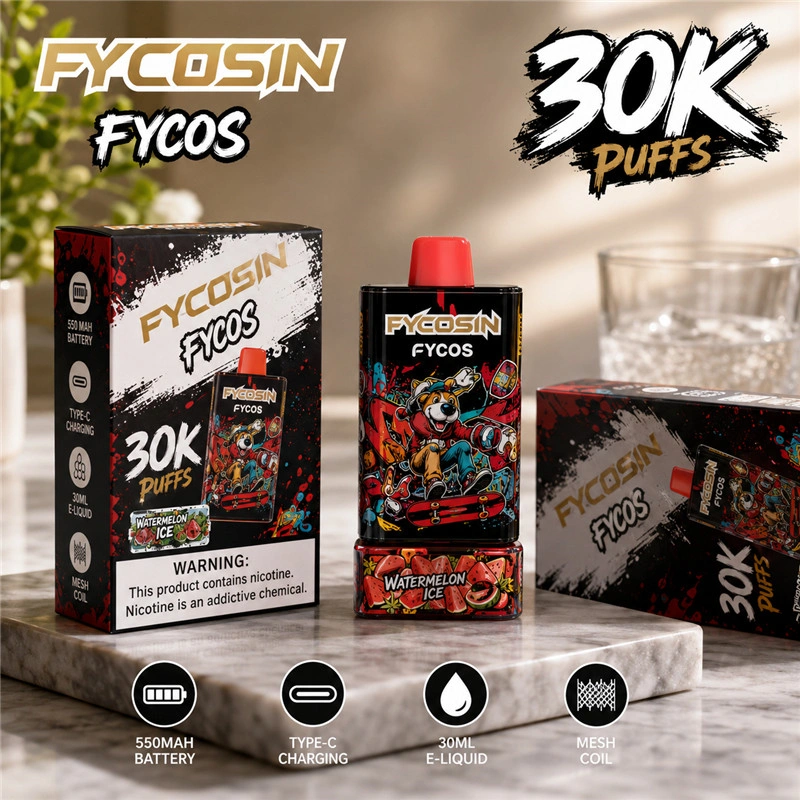 FYCOSIN 30000 Puffs Premium Dual Mesh Coil Vape Distributor