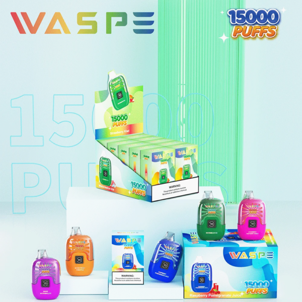 WASPE 15000 Puffs Wholesale Price Vape Box