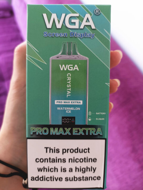 WGA crystal Pro Max Extra 15k puffs Germany Vape
