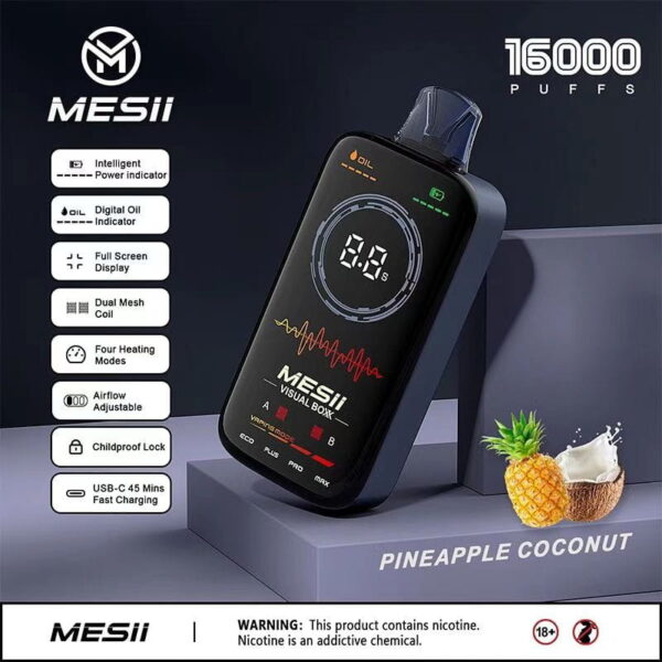 Best Vape MESii VISUAL BOX 16000Puffs