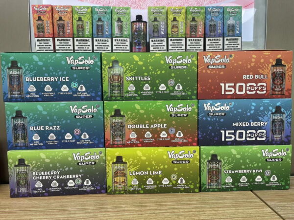 Vapsolo SUPER 15K Puffs Good Vape