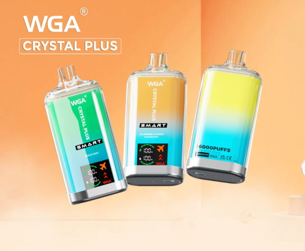 WGA crystal Plus Vape 16000 Puffs Bulk Price