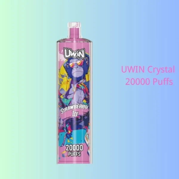 Top Sale Vape UWIN HOOKAH Crystal 20000 Puffs Strawberry ice