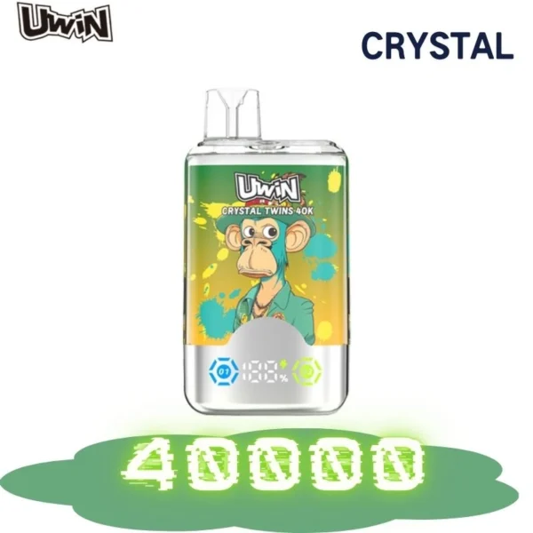 Enjoy Ultimate Flavor and Satisfaction with UWIN Crystal 40000 Puffs Disposable Vape