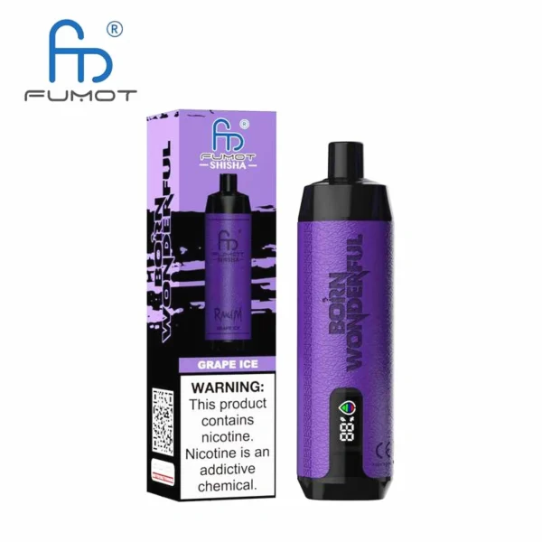 Fumot Randm Shisha Disposable E-Cigarette 18ml E-Liquid 10000 Puffs Mesh Coil Vape