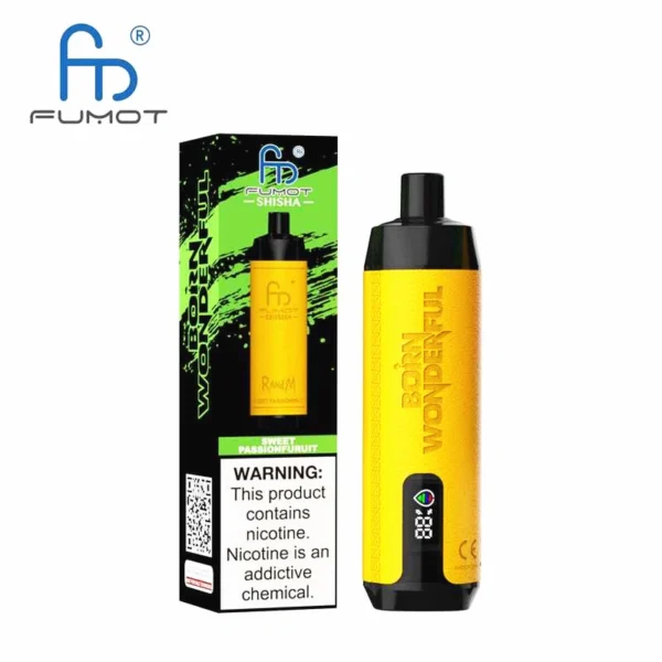 High-Capacity 10K Puffs Randm Fumot Shisha Disposable Vape 18ml Nicotine Salt E-Liquid