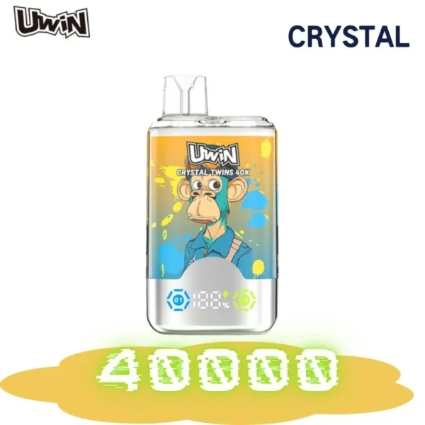 High-Quality UWIN Crystal 40000 Puffs Disposable Vape for an Extended Vaping Experience