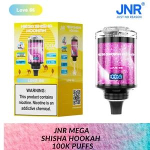 JNR Mega 100,000 Puffs Shisha Hookah High-Capacity Disposable Vape for Ultimate Enjoyment