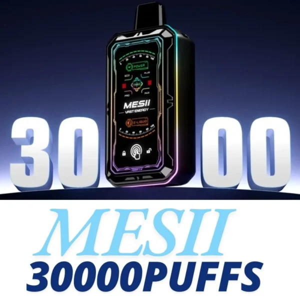 Mesii Vast Energy 30000 Puffs Next-Gen Disposable Vape Ultimate Vaping Experience Ergonomic Design