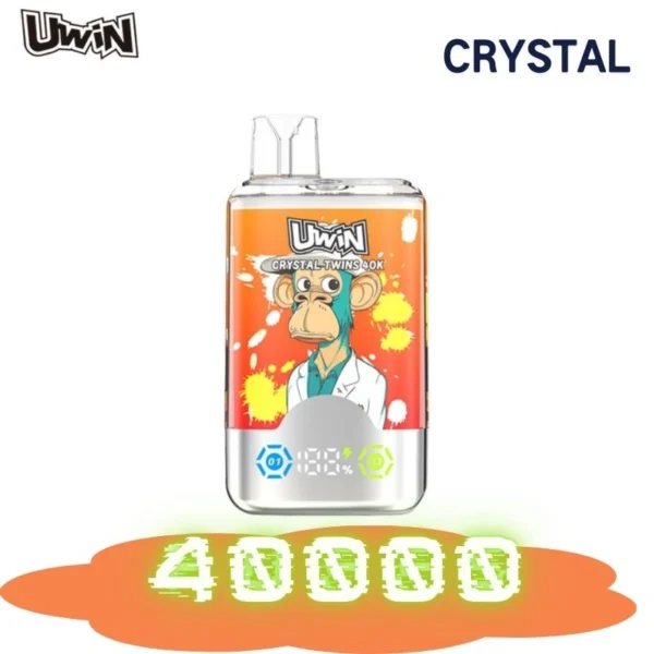 UWIN Crystal 40000 Puffs Disposable Vape Ideal for Daily Use and Social Setting