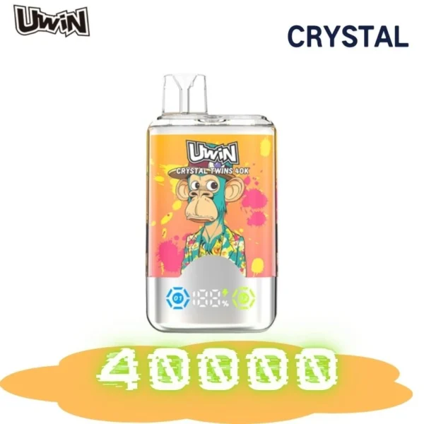 UWIN Crystal 40000 Puffs Disposable Vape for Long-Lasting Vaping Pleasure