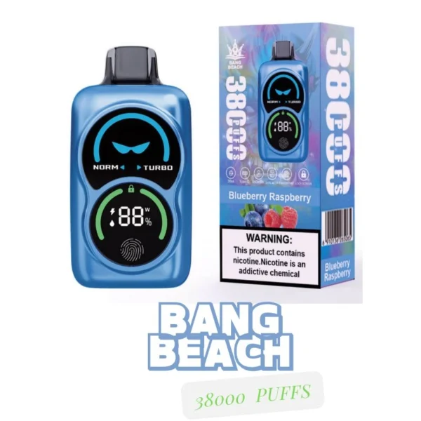 Wholesale Bang Beach 38K Puffs Vape Smart Screen High Nicotine Options