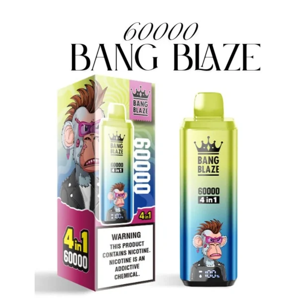 Bang Blaze 60000 Puffs Vape Multi Flavor Display Vape