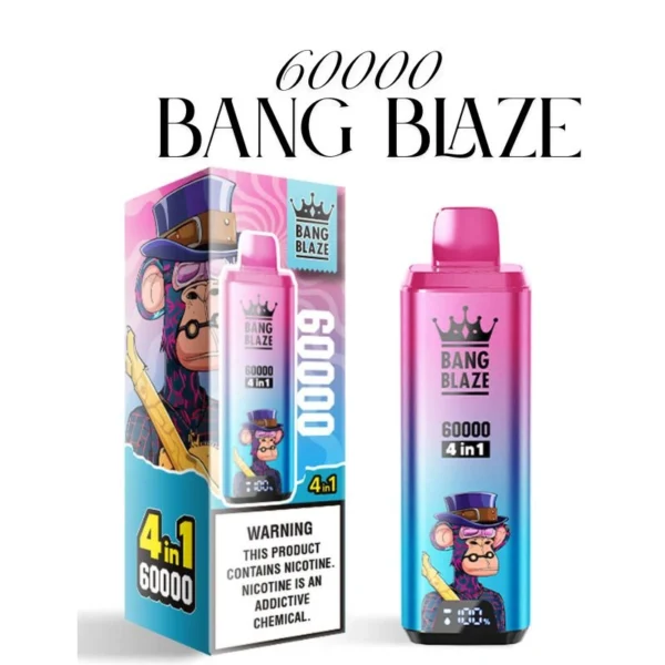 Bang Blaze 60000 puff 4In1 Vape Kit Mesh Coil