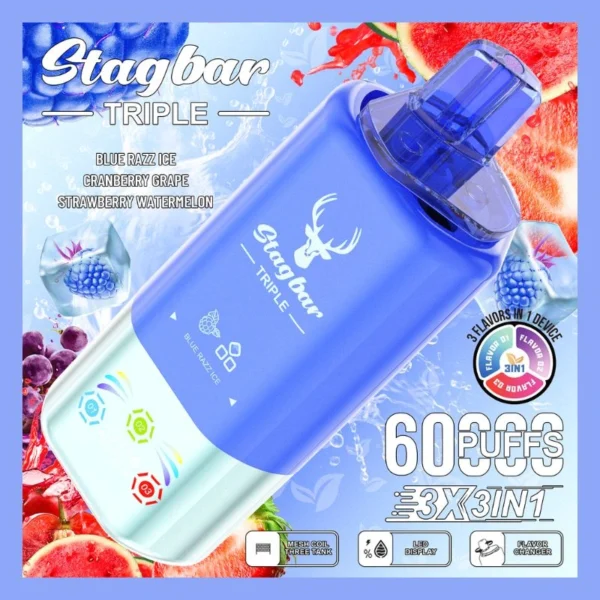 STAG BAR 60000 Puffs Disposable Vape with Discount Price