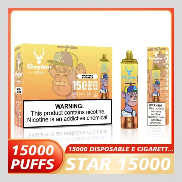 Stag Bar Star Disposable Vape High Puff Count Model