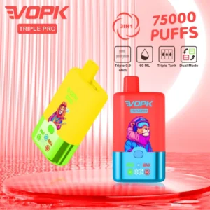 Hármas pro vape vopk 75000 Puff Mega eldobható 3 Kombinált ízek