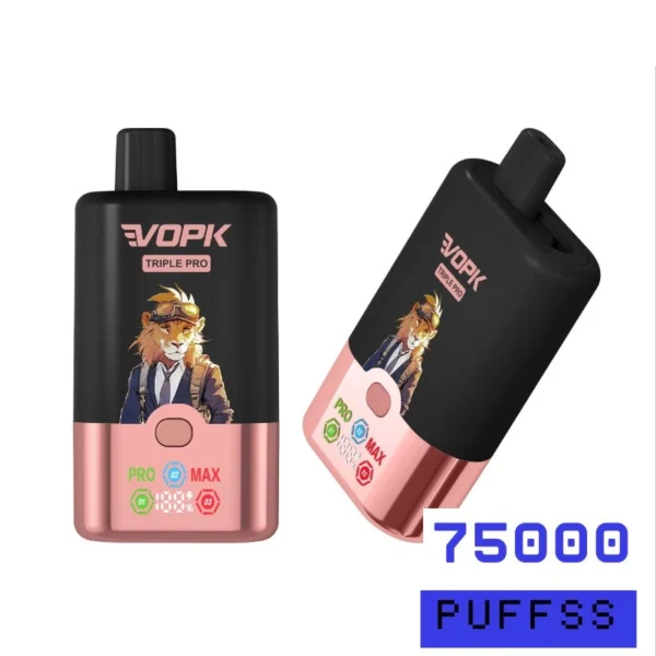 VOPK 75000 Puffs Disposable Vape Triple Flavor Massive Cloud Best Price