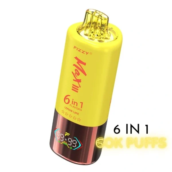 60K Puffs Fizzy Max III Disposable Vape Ultimate High-Capacity Vaping Device