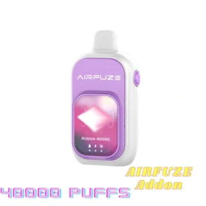 AIRFUZE Addon 40K Puff Vape Pen High Capacity Disposable with Smooth Flavors