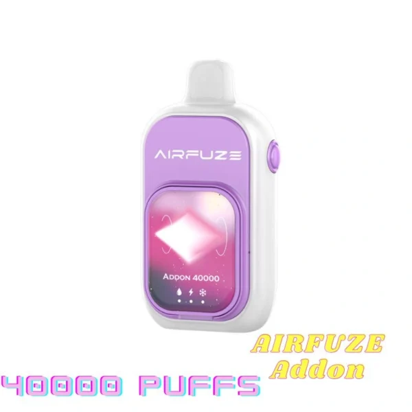 AIRFUZE Addon 40K Puff Vape Pen High Capacity Disposable with Smooth Flavors