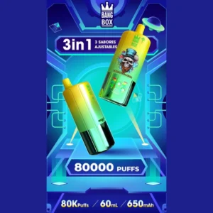 Bang Box 80000 Pufături 3 ÎN 1 Vape de unică folosință