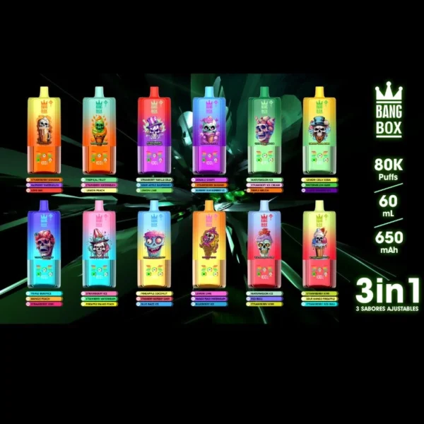 Bang Box 80k Puffs 3 IN 1 Wholesale Price Vape