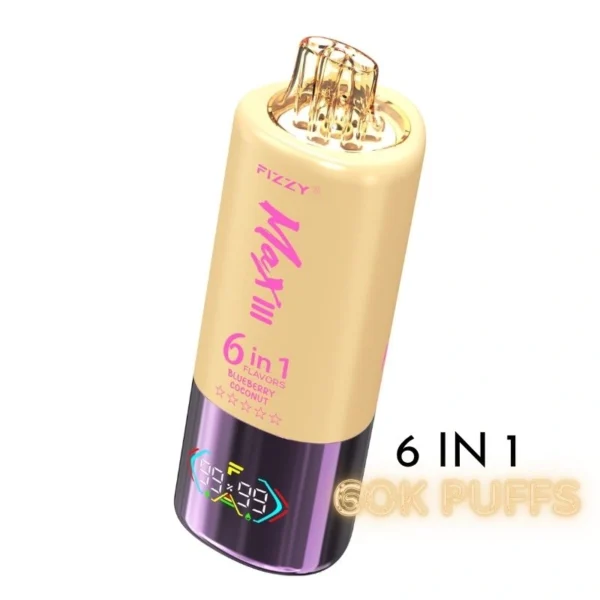Fizzy Max 3 Disposable Vape 60000 Puffs Powerful Long-Lasting E-Cig