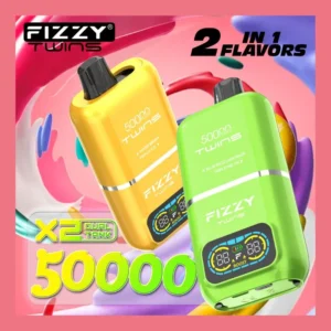 Fizzy Twins High Puff Count Vape 50000 Puffs Disposable E Cigarette for Sale