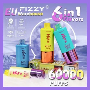 Long-Lasting Fizzy Max III Vape 60000 Puff Disposable Vape Pen