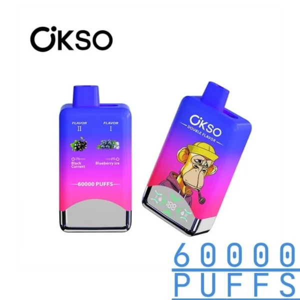 OKSO Disposable Vape 60K Puffs Dual Taste Experience in One Device