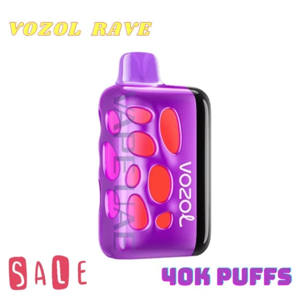 VOZOL RAVE 40000 Puffs Nicotine Salt Disposable Vaporizer