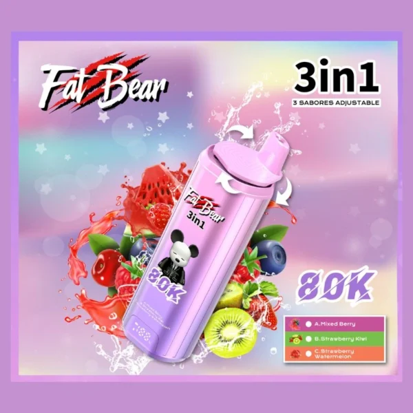 AIVONO VAPE Fat Bear 80000 Puffs 3 Flavor Wholesale Price Vapes