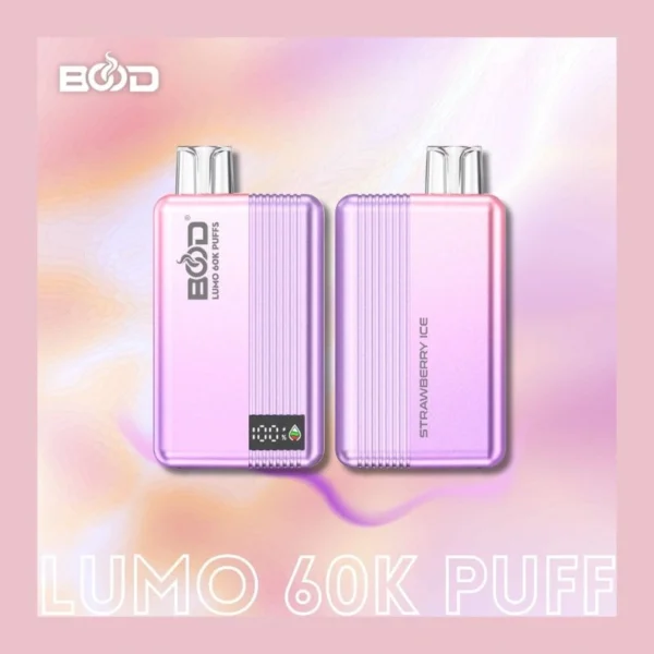 BOOD Vape LUMO 60K PUFF USB C Rechargeable Vape