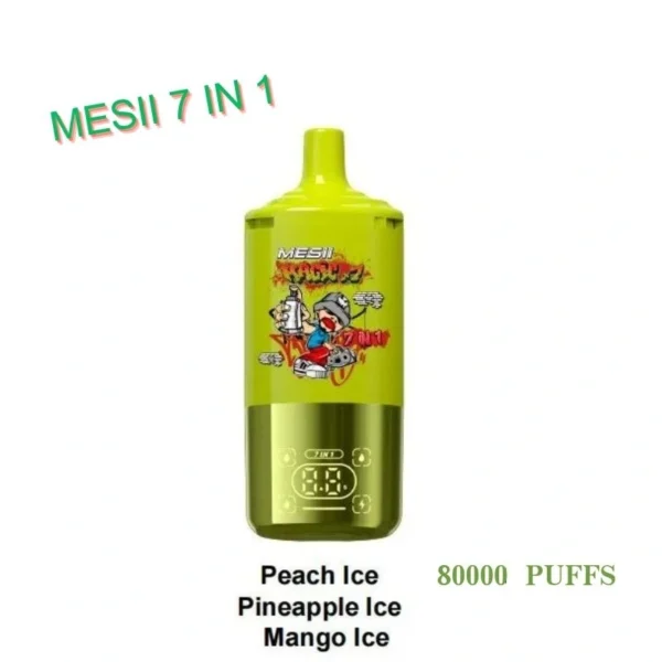 France Hot Selling Vape Device Mesii 7in1 80000 Puffs