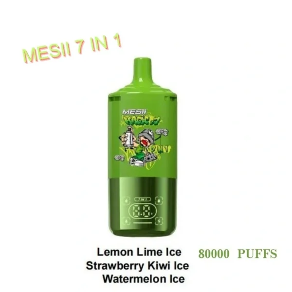 Germany Best Disposable Vape 80000 Puffs Mesii 7 In 1 Vape Pen