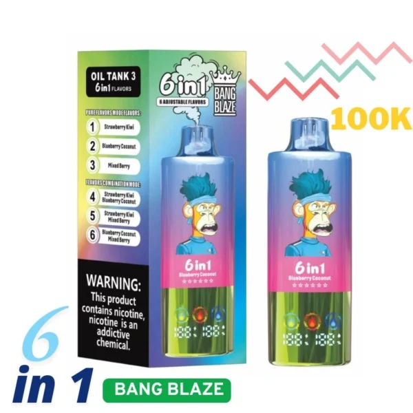 Bang Blaze 100000 Puffs Vape Device Wholesale