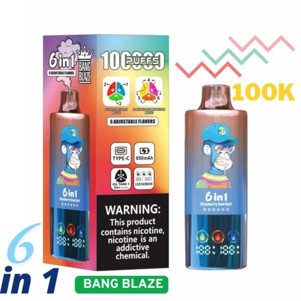 Wholesale Price Bang Blaze 100k Puffs Vape Pods