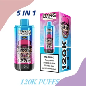 Hurtownia Vape Bang Legend 120K Pociągnięć Vape Pen