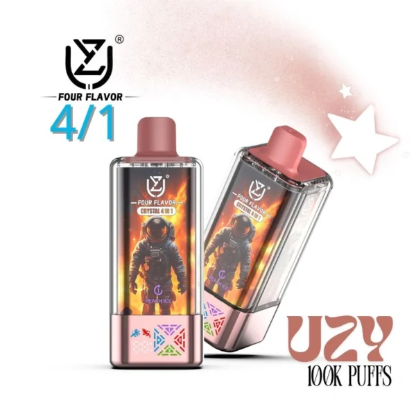 UZY 100000 Puffs Disposable Vape 4 skonių elektroninė cigaretė didmeninė prekyba